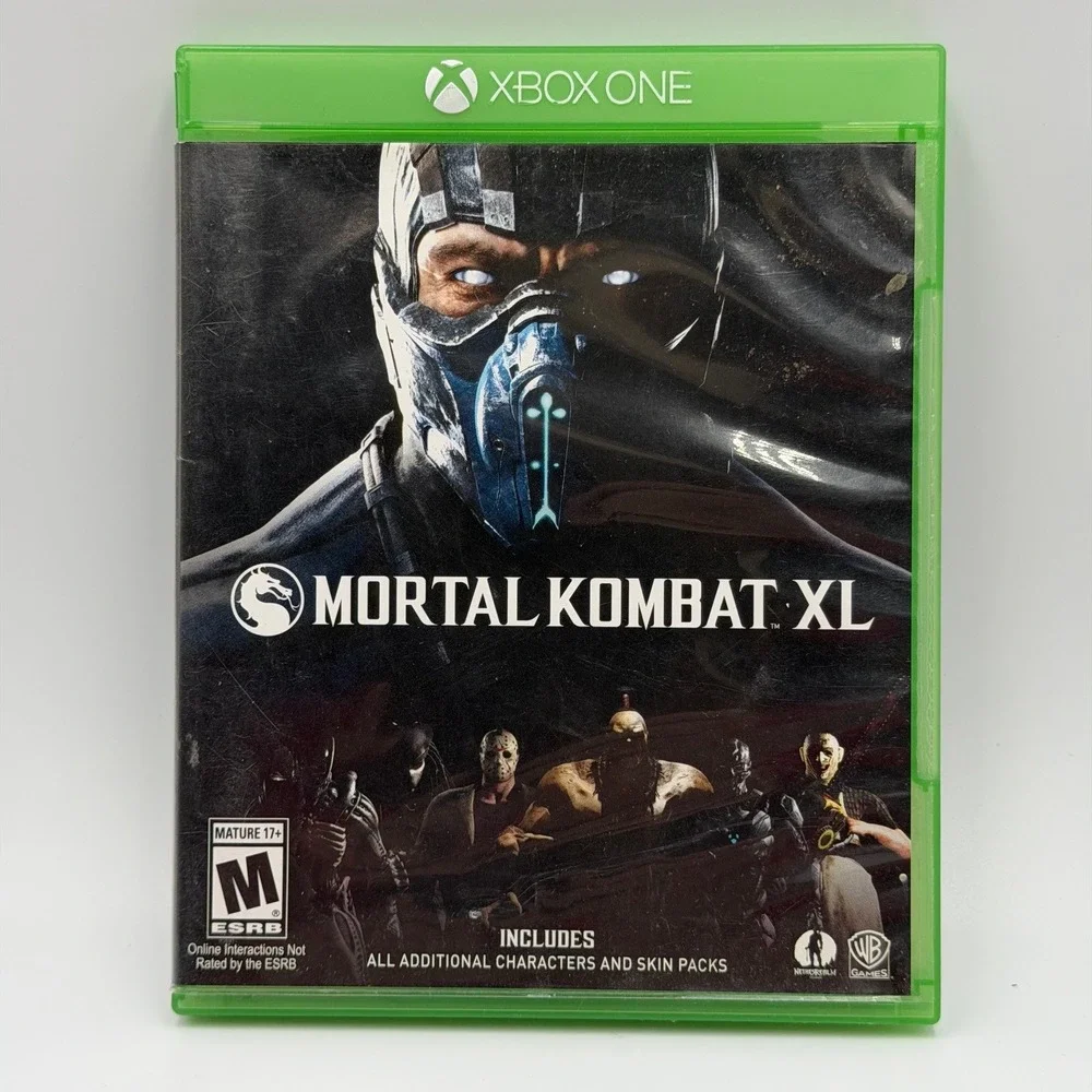 Mortal Kombat XL Xbox One Warner Bros Fighting Game Complete Edition MKXL